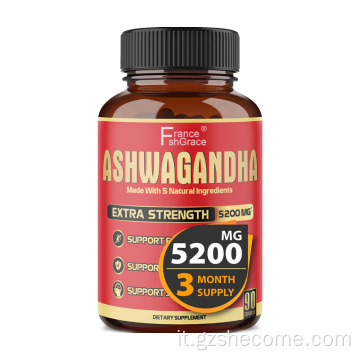 ASHWAGANDHA CAPSULE RAPPRESSIONE CAPSULE ASHWAGANDHA